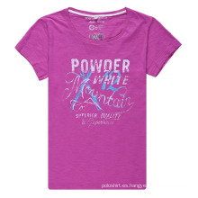 Dri Fit Personalizado Impresión Mujer / Chica T-Shirt